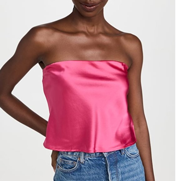 REFORMATION Spritz Top in Flambe - Picture 1 of 10